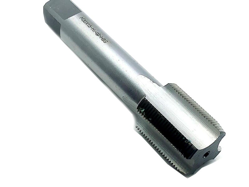 Yodaoke HSS 30mm x 1.5 Metric Tap Right Hand Thread M30 x 1.5mm Pitch - Image 1